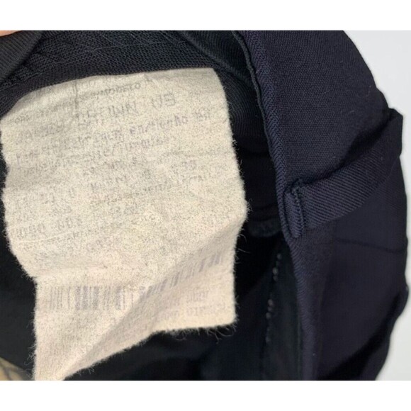 Hugo Boss Mens 33 x 30 Dark Blue Dress Pants Formal Casual Comfort - Picture 7 of 9